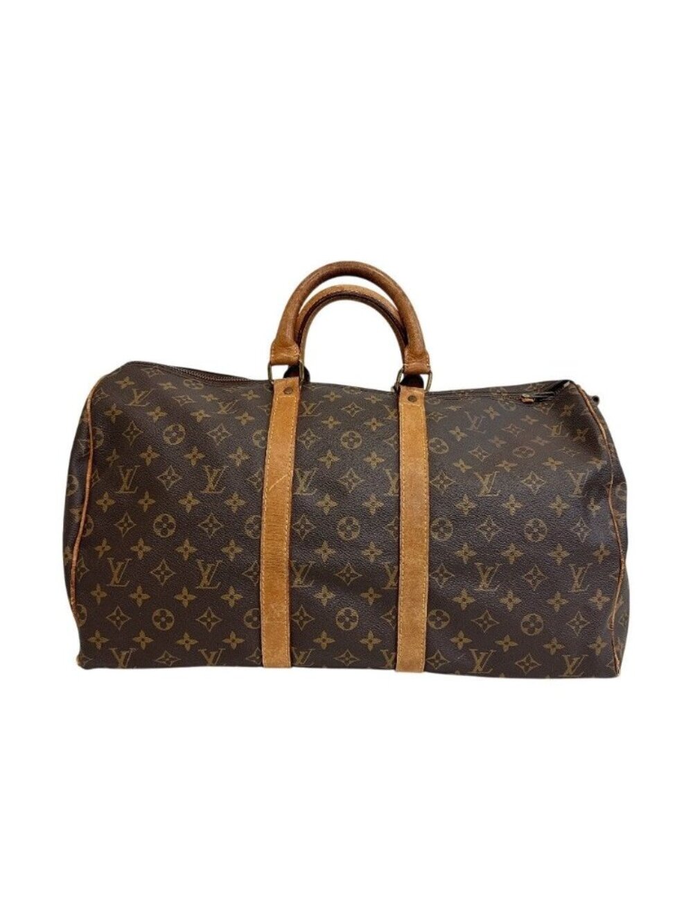 Louis Vuitton Sac Seau Monogram Boston Bag Brown